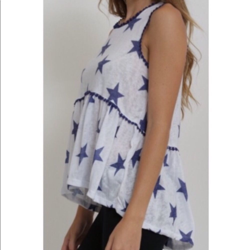 BABY DOLL SLEEVELESS TOP SIZE SMALL NWT⭐️ - Picture 3 of 8